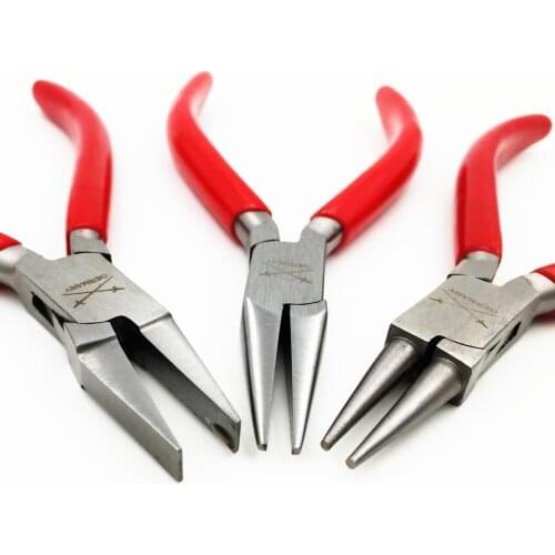 Hand Tools Set Hand Plier with Flat shape Round Shape For Jewelry Making Tools multifunctional pliers DIY Craft Tools 1pc