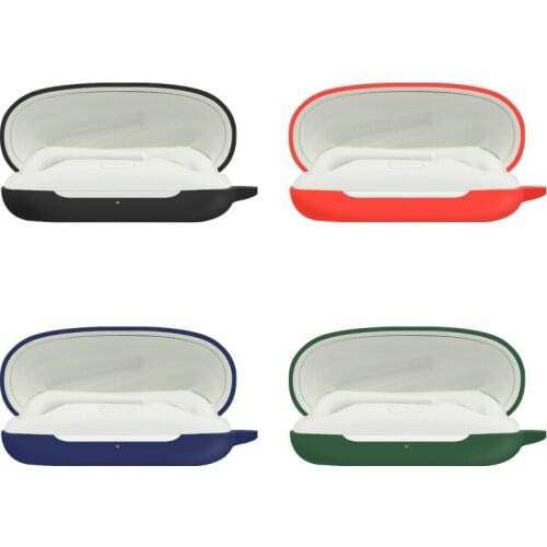 Anti-fall Soft Washable Dust-proof Protective Cover Silicone Case for 1MORE ComfoBuds ESS3001T Wireless Earphone