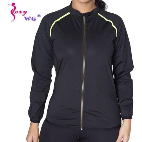 SEXYWG Waist Trainer Sport Top Neoprene Sanna Body Shaper Shirt for Women Weight Loss Fat Burning Blouse Shapewear