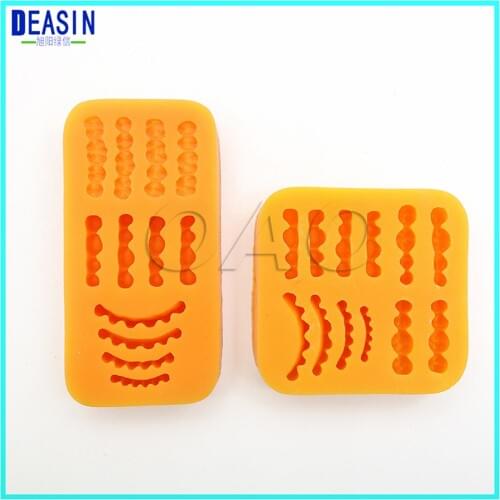 1pcs Dental Lab Denture Laboratory Wax Teeth Rubber Model Inverted Mold Base
