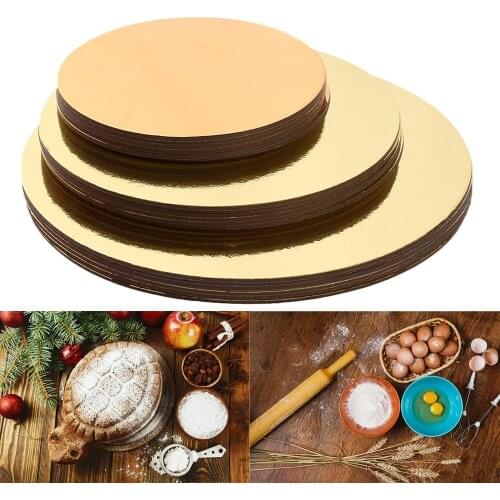 18pcs/set Convenient Anti-scalding Aluminum Foil Cake Moving Tray Kitchen Baking Tool Mover Restaurant Display Cake Tray