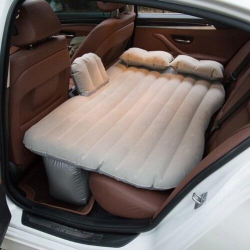 Universal Car Back Seat Cover Air Inflatable Travel Bed Mattress For Vehicle New Design Sofa Outdoor Camping Cushion