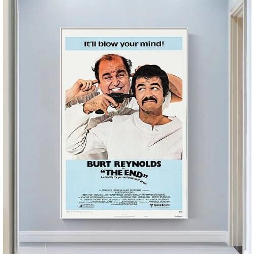 V0699 The End Vintage Classic Movie Wall Silk Cloth HD Poster Art Home Decoration Gift