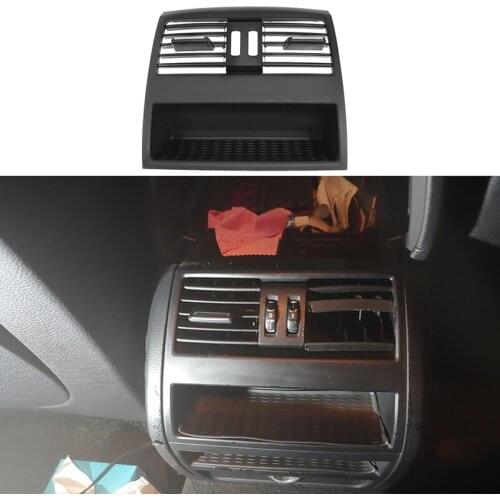 Rear Center Console Air Vent Cover for BMW F10 520D Vent Fresh Air Outlet Vents Grille for BMW 530d F10 F18 525d 535d 5 Series