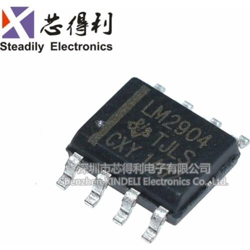 10pcs/lot New Lm2904 Lm2904dr Low Power Dual Operational Amplifier Sop-8