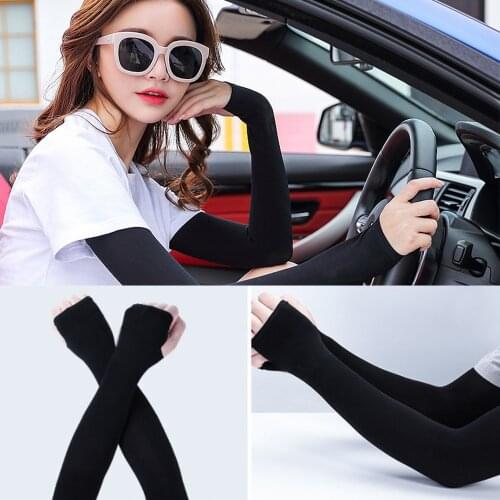 2Pcs hand cover cooling arm sleeves cover uv sun protection sun protection hand Arm Sleeves Warmers Sports Safety Breathable