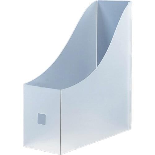 2021 New Plastic Magazine File Holder Document Organizer Multi-Functional Storage Box Cas