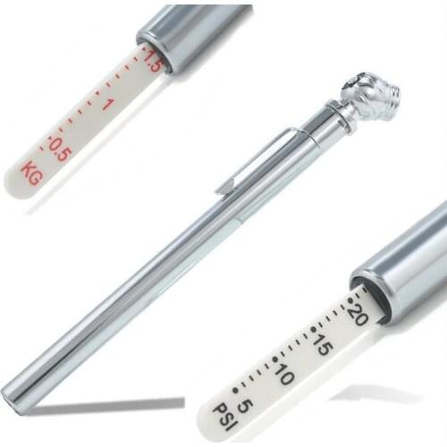 60% Dropshipping!! Auto Car Vehicle Motor Tyre Tire Air Pressure 5-50PSI Mini Test Meter Gauge Pen