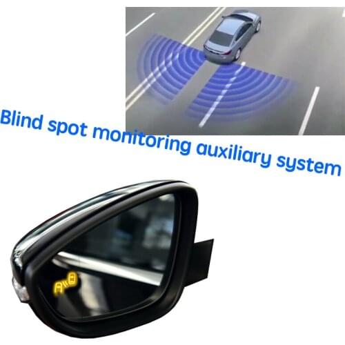 Car BSD BSM BSA Blind Area Spot Warning Drive Mirror Rear Radar Detection System For Volkswagen VW Passat Variant B8 2015~2020