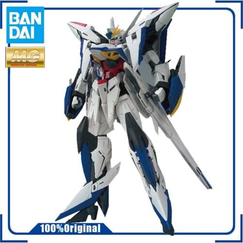 BANDAI MG 1/100 MVF-X08 SEED MSV ECLIPSE GUNDAM Assembly Model Action Toy Figures Childrens Gifts