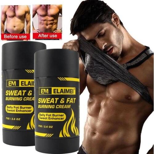 75g Sweat Fat Burning Cream Belly Fat Burner Sweat Enhancer Slimming Cream Weight Loss Cream Abdominal Muscle Cream