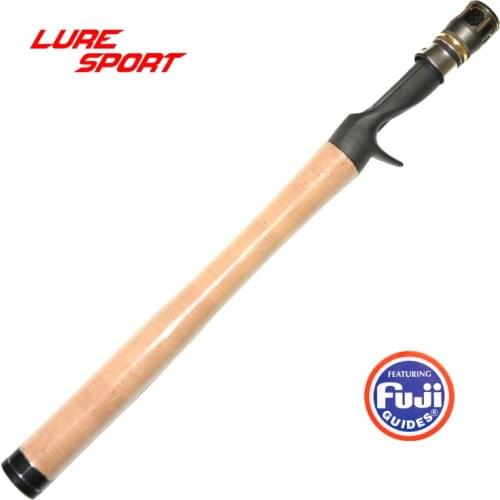LureSport FUJI ECS Reel Seat Grip Butt Set Aluminum Hole Cap Carbon Tube Reel Seat Rod Building Component DIY Accessory