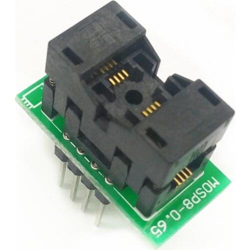MSOP8 to DIP8 MCU Test IC socket Programmer adapter Socket