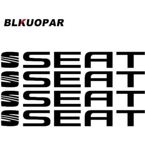 BLKUOPAR for Seat Car Stickers Sunscreen Fashionable Decals Campervan JDM Accessoires Motorcycle Helmet Decor Car Styling