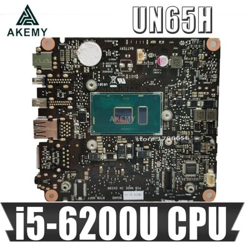 Akemy New! UN65H motherboard For Asus VivoMini UN65H UN65 UN65h-m008H Mini Vivo PC computer Mainboard W/ i5-6200U CPU