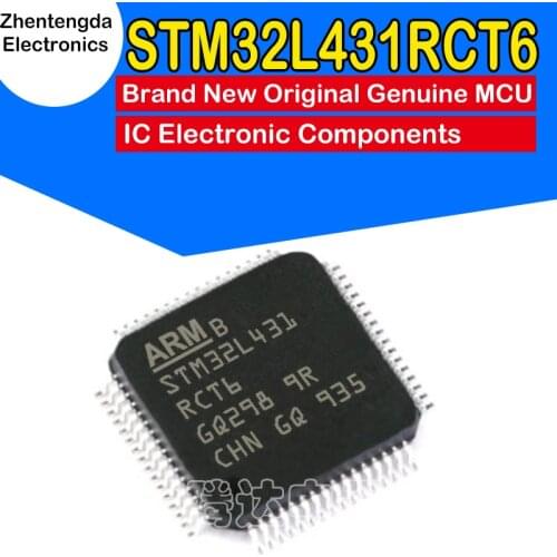 STM32L431RCT6 STM STM32 STM32L STM32L431 STM32L431R STM32L431RC LQFP64 IC MCU