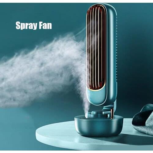 Summer Air Cooler Hanging Neck Fan With USB Rechargeable Portable Air Cooling Fan Strong Wind Lazy Outdoor Sports Bladeless Fan