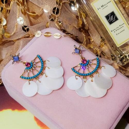 2020 New Womens Earrings Fashion Tassels Heart Geometry Earrings For Women Accessories Brides Wedding Part Jewelry Wholesale