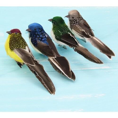 1pc Simulation Foam White Pigeon Artificial Imitation Bird Wedding Decor Model Handicraft Foam Doves Garden Ornament Figurines