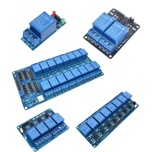 1 2 4 8 16 Channel DC 5V Relay Module with Optocoupler Low Level Trigger Expansion Board for arduino Raspberry Pi