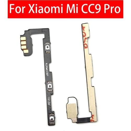 20pcs/lots Power Switch On/Off Button Volume Key Button Flex Cable For Xiaomi Redmi Note 10