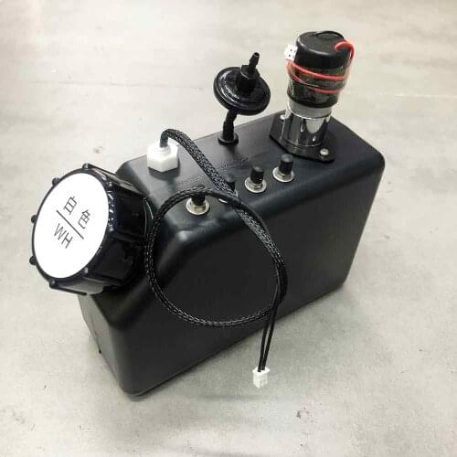 4 Connectors UV Ink Tank With Liquid Sensor Stirring Motor Air Filter For UV Printer White Ink Sub Ink Bottle