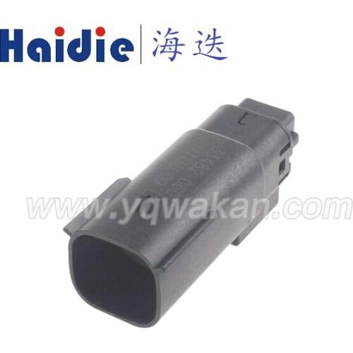 Free shipping 5sets 6pin male auto electric housing plug wiring cable unsealed connector 33482-0601
