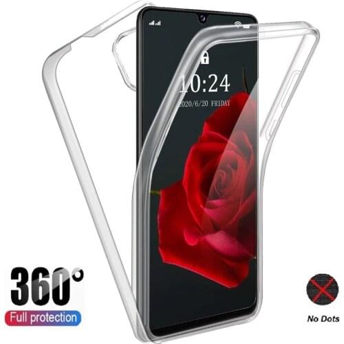 360 Full Body Case For Huawei P Smart 2021 P Smart Z S Pro 2019 PC+Silicone Cover P Smart 2020 Transparent Cover P Smart Pro