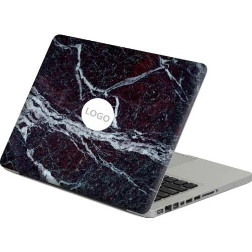 Black marble effec Laptop Decal Sticker Skin For MacBook Air Pro Retina 11" 13" 15" Vinyl Mac Case Notebook Body Full Cover Skin