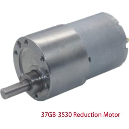 37GB-3530 Gear Reduction Motor, DC 12V 24V High Torque Electric Gear Box Motor for Home Appliances Toys Robots