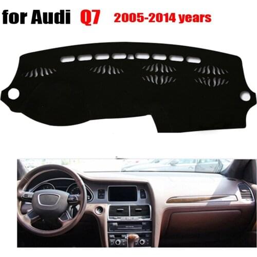 New arrival car dashboard avoid light pad For Audi Q7 2005-2014 instrument platform dashboard protection pad Car sticker for car