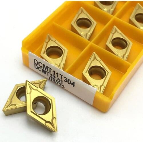 External turning tool DCMT11T308 VP15TF UE6020 US735 machine tool parts DCMT 11T308 CNC carbide inserts