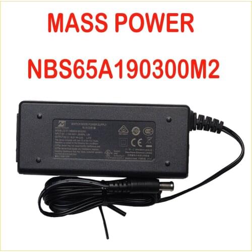 MASS POWER NBS65A190300M2 Adapters AC Power Adapter 19V 3A AC Power Adapter