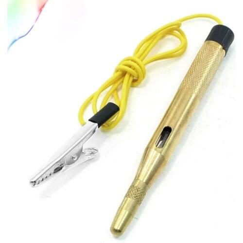 Alligator Clip Cord DC 6-24V Electrical Circuit Tester for Car Vehicle