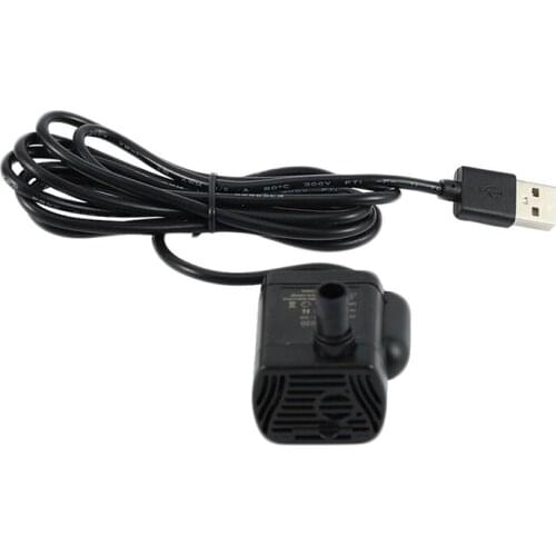 Ultra-Quiet Mini Brushless Usb Water Pump 5V 70Cm Submersible Fountain Aquarium Circulating