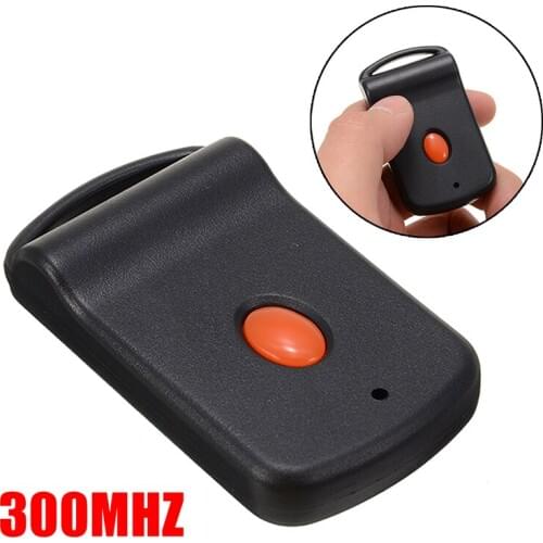 1pcs 2.42 * 1.38 * 0.49 Inch Plastic 300Mhz Garage Door Wireless Mini Remote Control Gate Transmitter Hardware Accessories