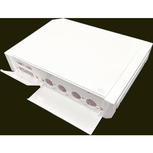 10 Sets With retail packing Host Shell Case cover housing for Wii console replacement shell with full retail parts