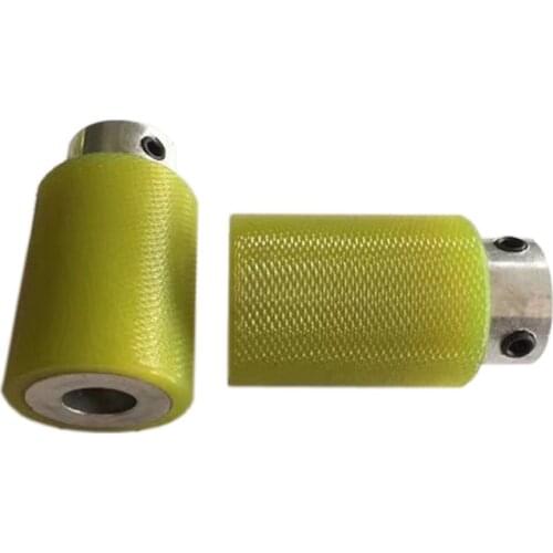 2 PCS Automatic Cable Wire Stripping Machine Spare Parts Rubber Roller Wire Transfer Pulley