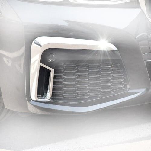 Musion Automotive Exterior Chromium Accessories G12 Front Bumper Grille Cover For BMW 7 Series 2019-2020