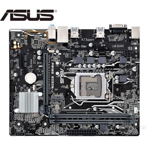 Used ASUS PRIME B250M-J original motherboard for LGA 1151 DDR4 USB3.0 USB3.1 Desktop motherboard