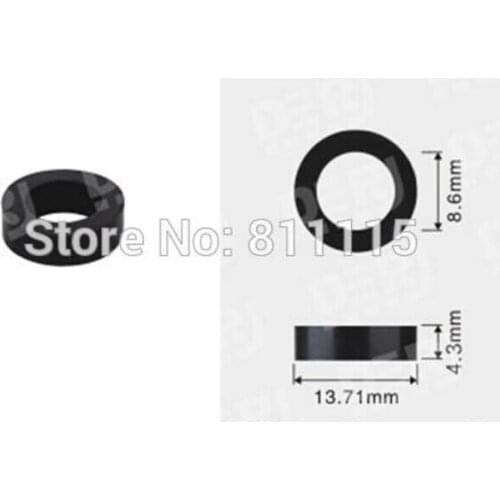 Free shipping O-Rings,Fuel Injector Rubber Seal, 13.71x8.6x4.3mm, 500pcs, Repair Kits, Rubber sealings