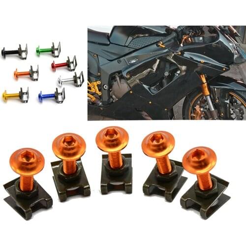 M6 Fairing Bolts Fastener Clips Screw Nuts Motorcycle Accessories Metal Nuts & Bolts For RC125 RC8/R SupeR AdventuRe 1290