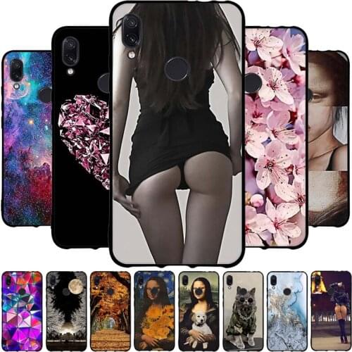 For Xiaomi Redmi Note 7 Case Cute Animal Cover Silicone Case For Redmi Note 7 Pro Note7 Bumper Shockproof Phone Case Coque