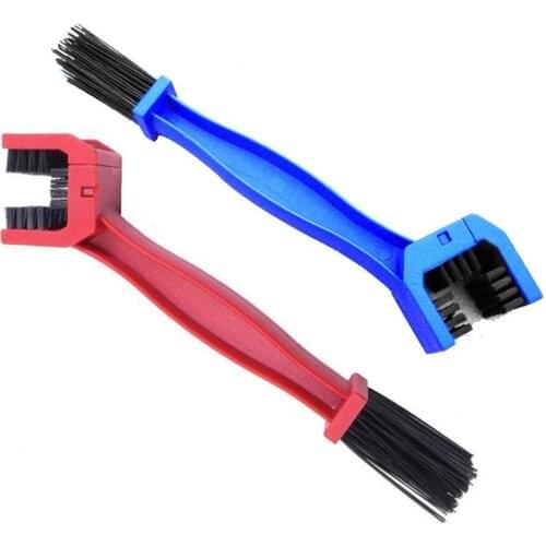 Motorcycle Chain Brush Bicycle Gear Chain Maintenance Dirt Brush Universal Motorcycle Clean Dirt Cleaning Tool