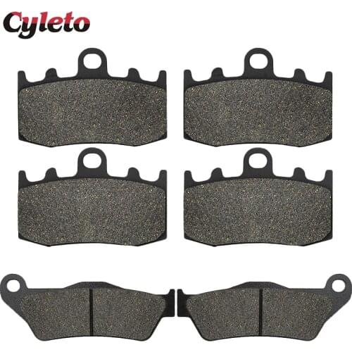Cyleto Motorcycle Front Rear Brake Pads for BMW HP2 R1100S R1150GS R 1150 GS R1150 RT R1200GS Adventure R1200ST R1200S R1200RT