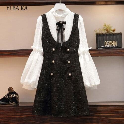 Plus size 5XL women dress autumn winter long sleeve bow patchwork long dress female elegant vintage thick dress vestidos