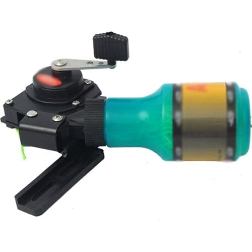 Rope Pot Archery Bow Fishing Reel with 40m Rope Bowfishing Tool for Compound Bow Recurve Bow Fishing Tackle
