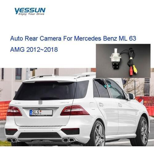 Yessun Car Rear View Camera HD Night Vision Reverse Camera IP67 DC 12V For Mercedes Benz ML63 AMG 2012~2018