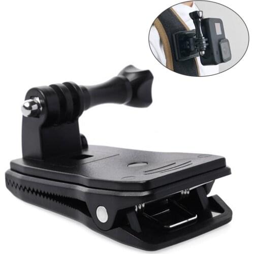 Bag Belt Clip 360 Degree Rotary Belt Backpack Clip Clamp Mount Fits for 9 8 7 Action Camera Accessories