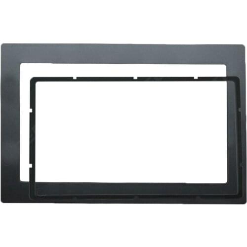 Auto Car Frames Radio Panel Replacement Universal 2DIN Player Decorative